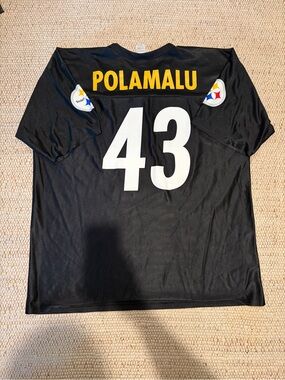Pittsburgh Steelers Troy Polamalu Jersey